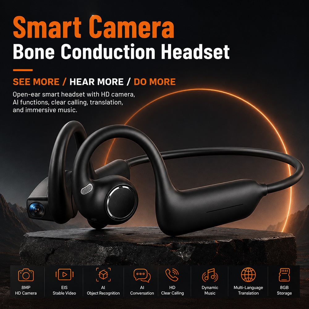 OpenCapture – Wireless Open-Ear Camera Headset