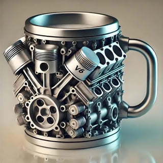 TorqueMug – Engine-Inspired Coffee Mug for Car Enthusiasts
