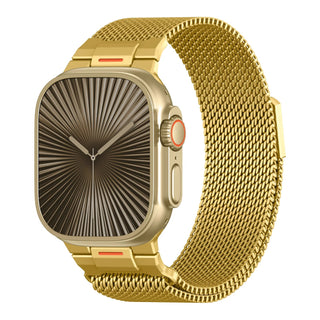 MechaMesh – Magnetic Milanese Loop Band for Apple Watch