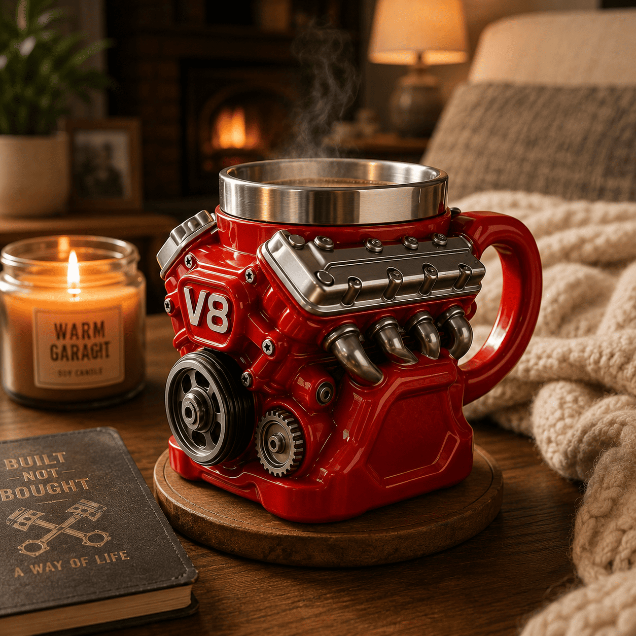 TorqueMug – Engine-Inspired Coffee Mug for Car Enthusiasts