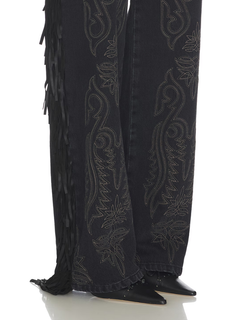 FringeStride – Wide-Leg Jeans
