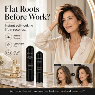 FluffLift – 90ml Volumizing Hair Shaping Spray with Long-Lasting Hold and Peach Fragrance