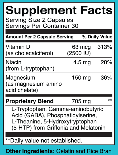 DreamRestore – Sleep Remedy Nutrient Capsules