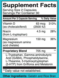 DreamRestore – Sleep Remedy Nutrient Capsules
