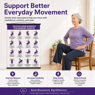 ChairFlow – Illustrated Chair Tai Chi and Yoga Charts