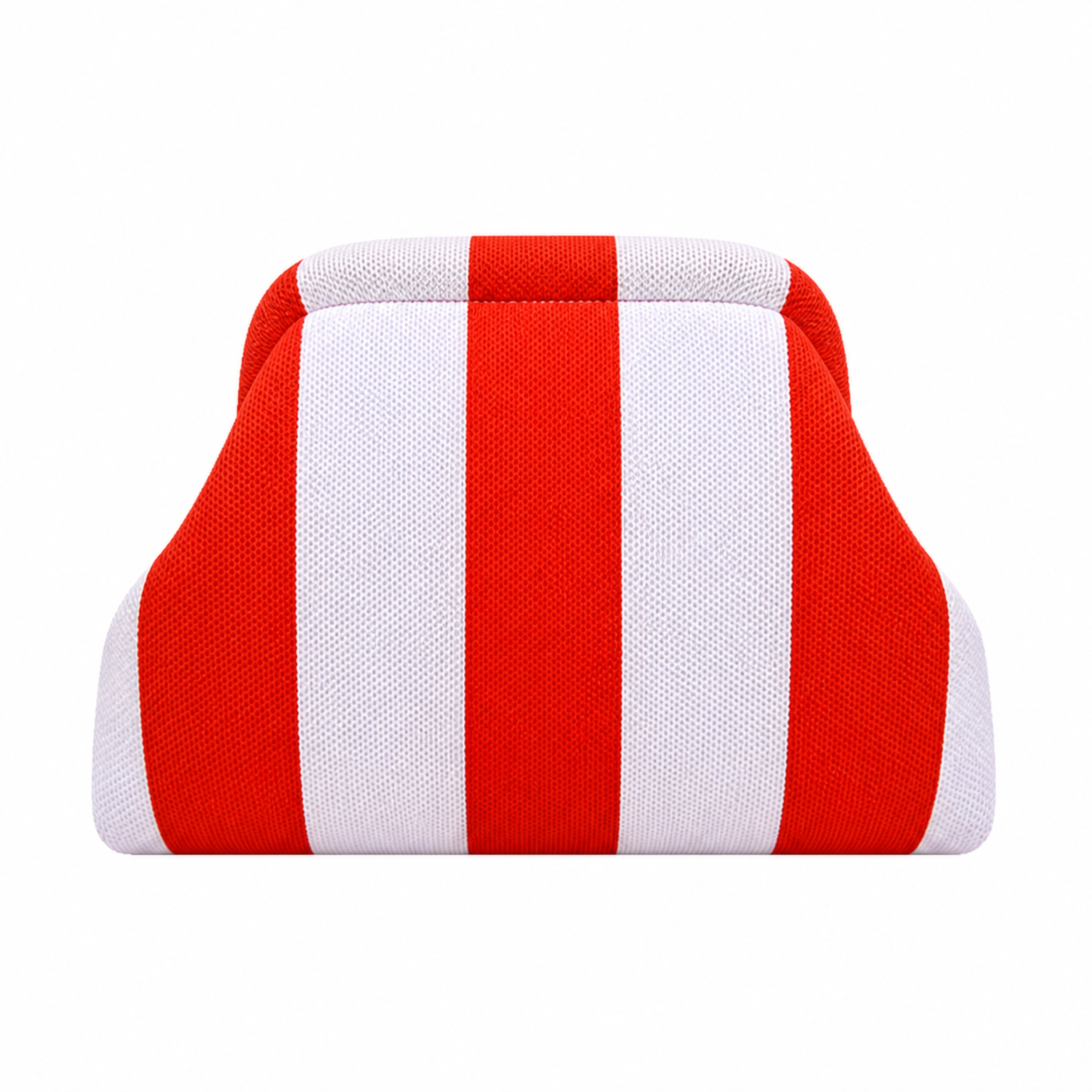 SnapKnit – Snap-Shut Knitted Makeup Bag with Wide Opening
