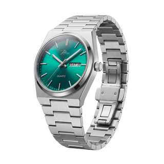 VittorioEdge – Stainless Steel Day/Date Quartz Watch