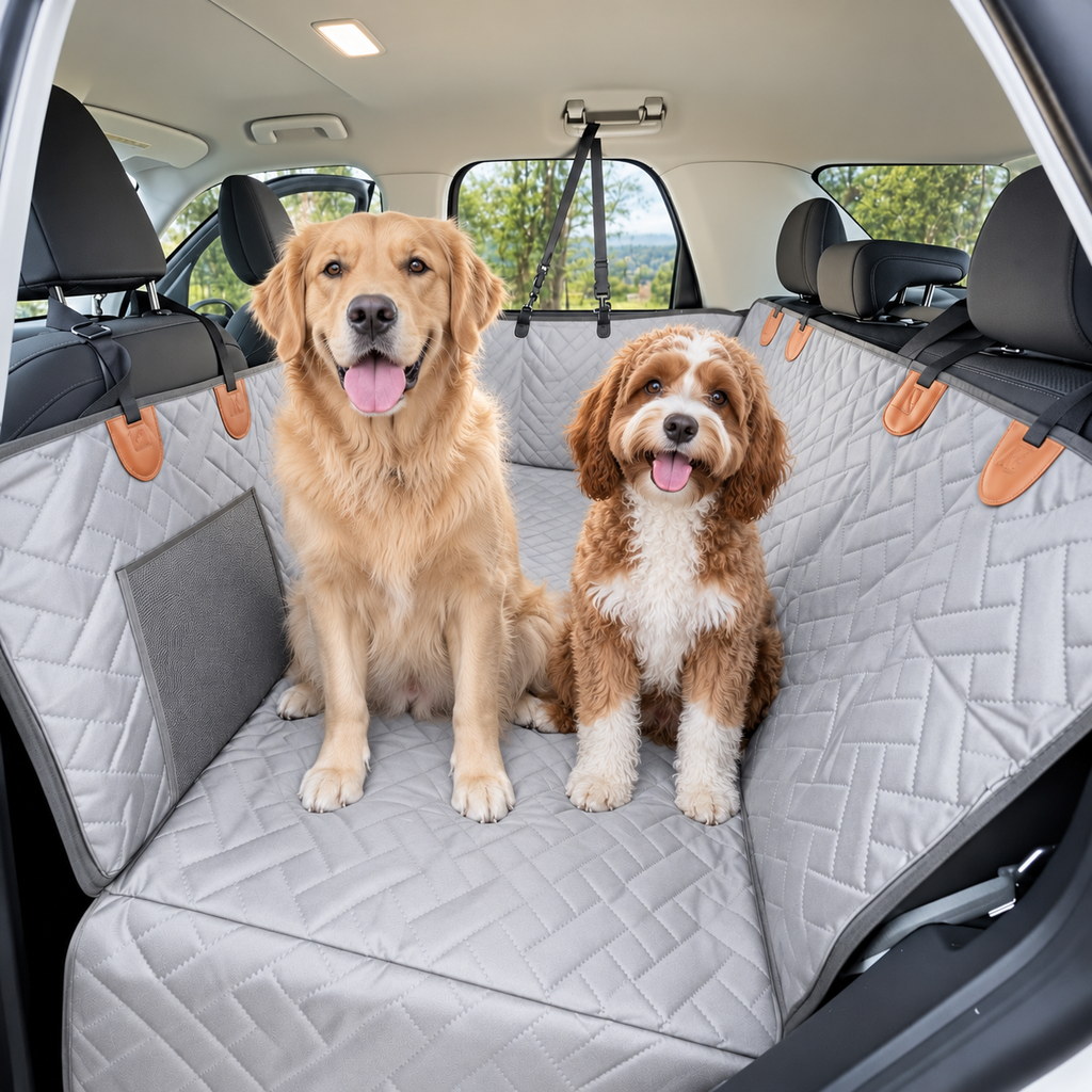 PawDeck – Hard-Bottom Backseat Extender for Dogs