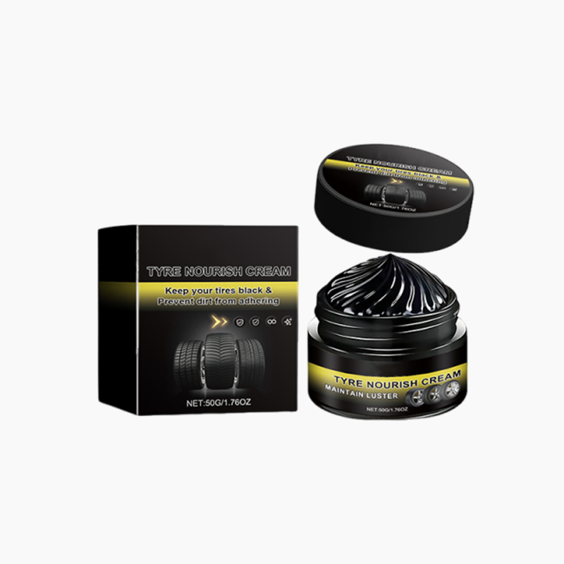 ✨ GlossGrip – Tire Wax That Restores Black Gloss, Blocks UV & Repels Dirt 🚗