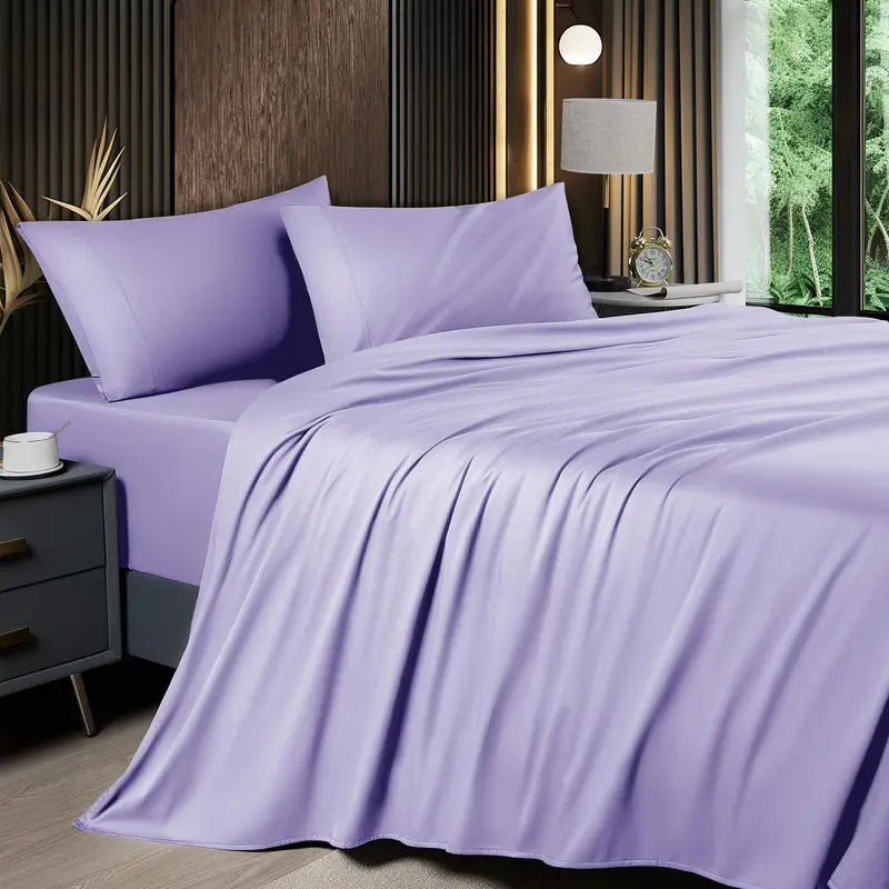 ❄️BambooBreeze – Silky Soft Cooling Sheets with 16-Inch Deep Pockets
