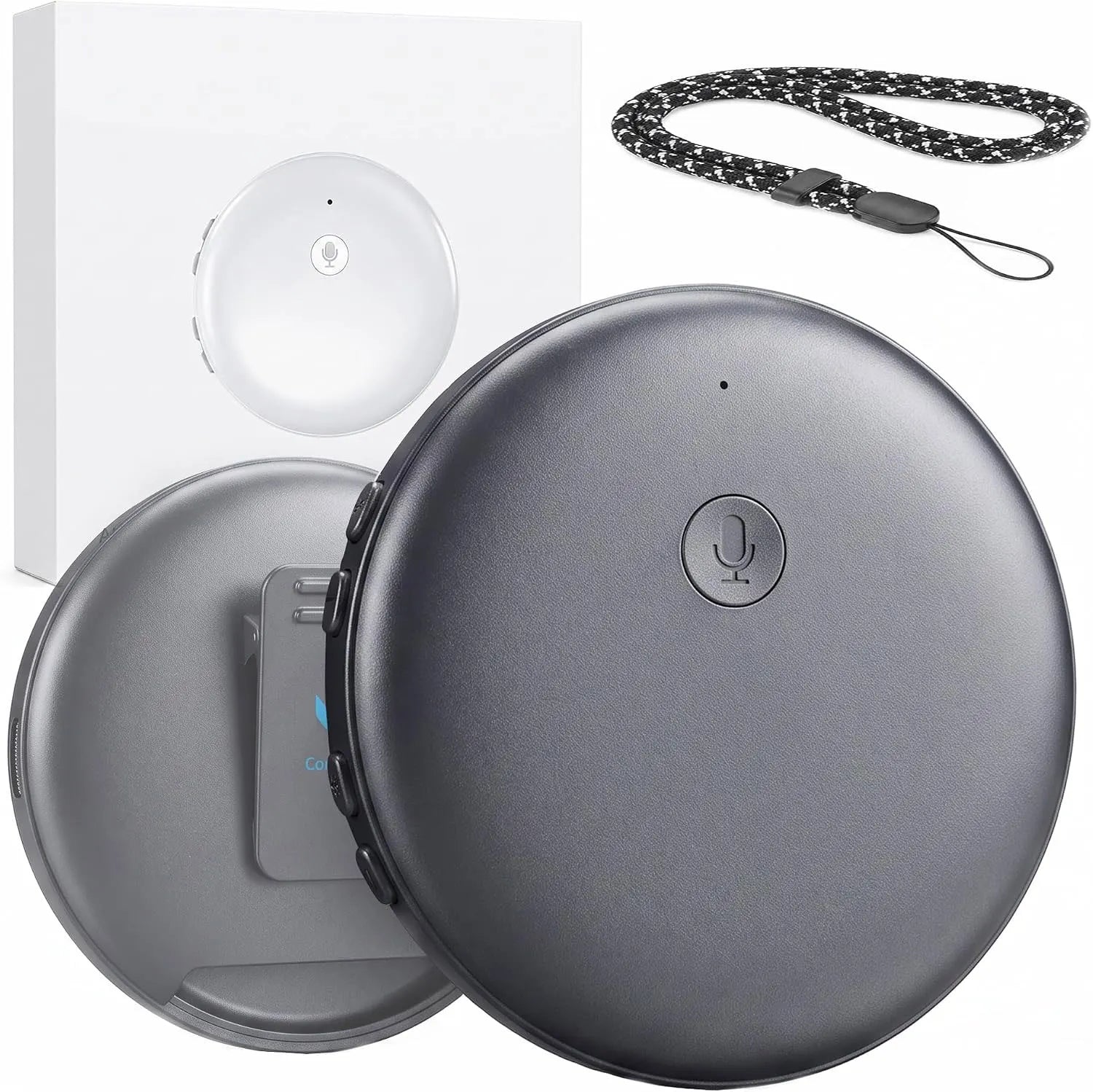 LinguaPod – 🌎 AI Wearable Translator with 165+ Language Two-Way Voice Translation, Smart Learning & Bluetooth for Travel, Work and Everyday Conversations