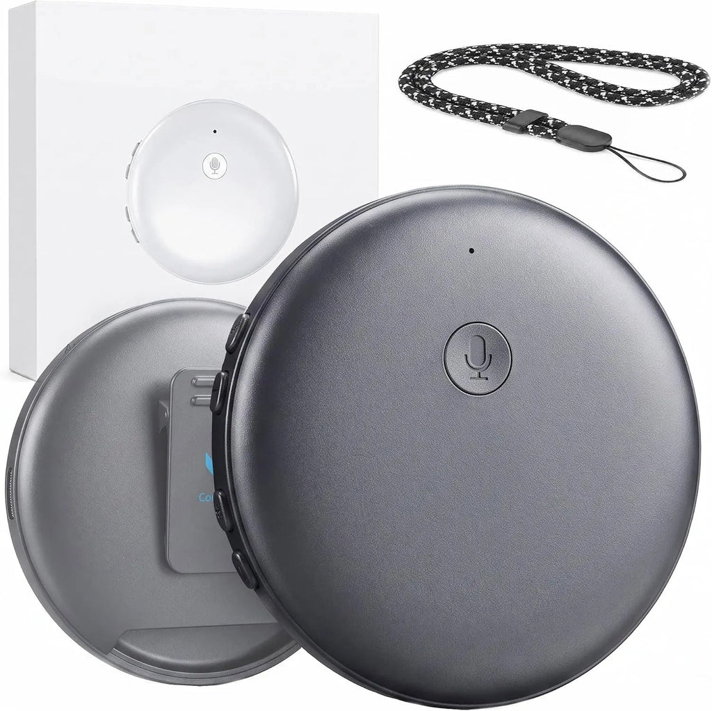 LinguaPod – 🌎 AI Wearable Translator with 165+ Language Two-Way Voice Translation, Smart Learning & Bluetooth for Travel, Work and Everyday Conversations