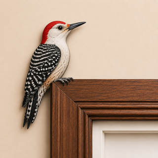 PerchPals – Wooden Bird Door Topper