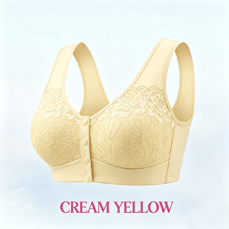 LiftEase – 💥 Front-Closure Breathable Cotton Lifting Bra for Seniors