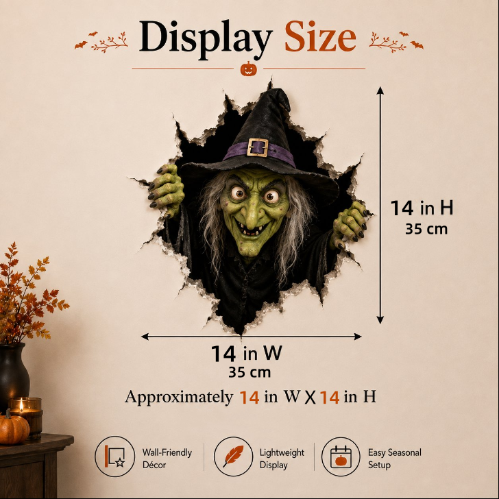🎃HauntBreak – Halloween 3D Wall Decals