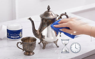 SilverRevive – Professional Instant-Restoration Silver Polishing Cream with Towel