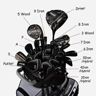 ClubKeeper – 14-Way T-LOCK Golf Cart Bag