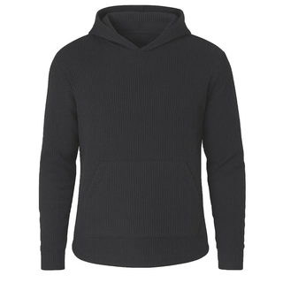 WaffleEase – Men’s Waffle-Knit Pullover Hoodie