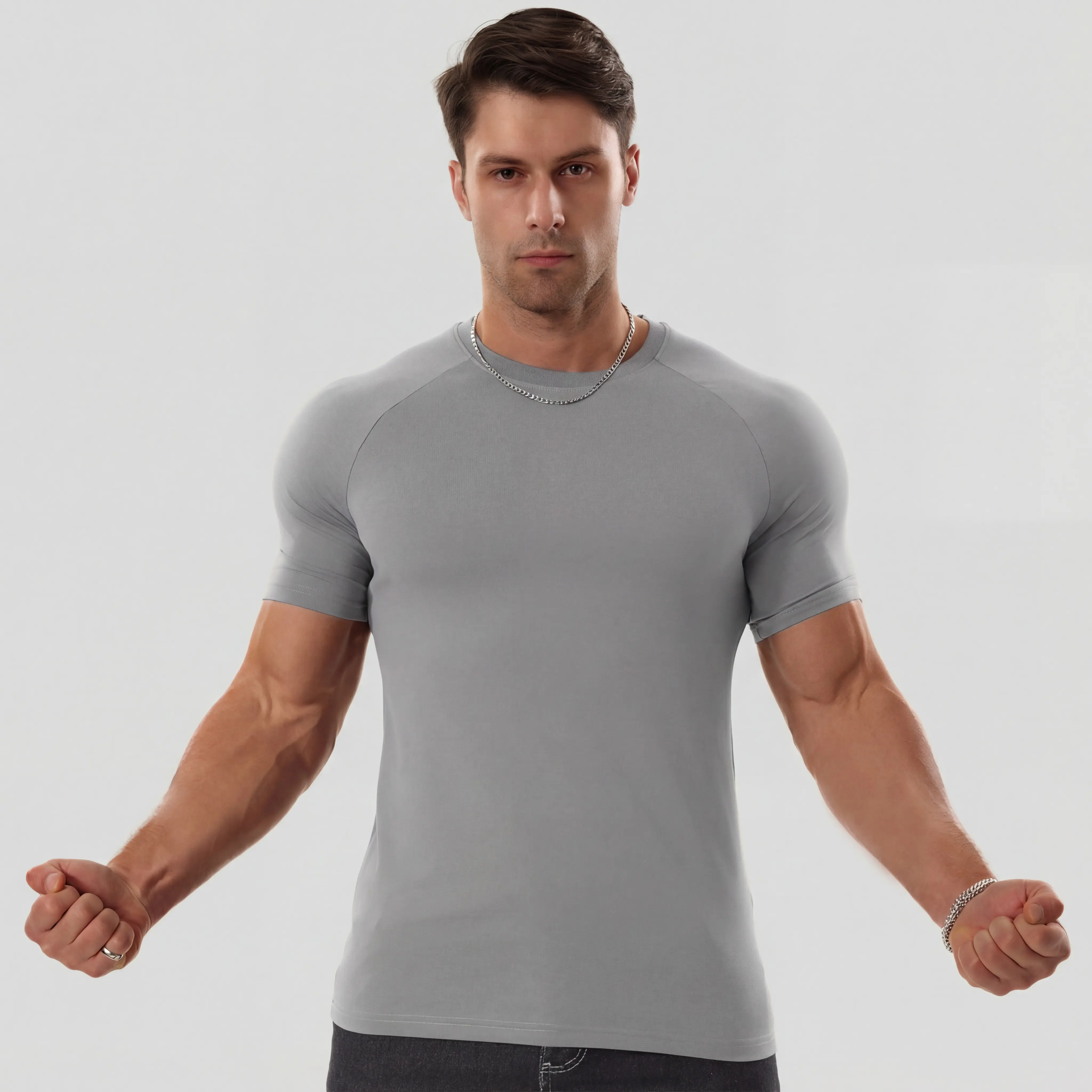 RaglanFlex – Men's Raglan Sleeve Tee, Athletic Tapered Fit