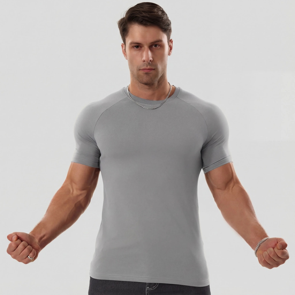 RaglanFlex – Men's Raglan Sleeve Tee, Athletic Tapered Fit