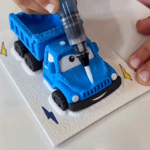 3D puffy painting magic kit demonstration