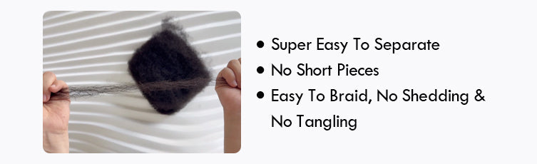 KinkyBlend – Afro Kinky Synthetic Braiding Hair Extensions
