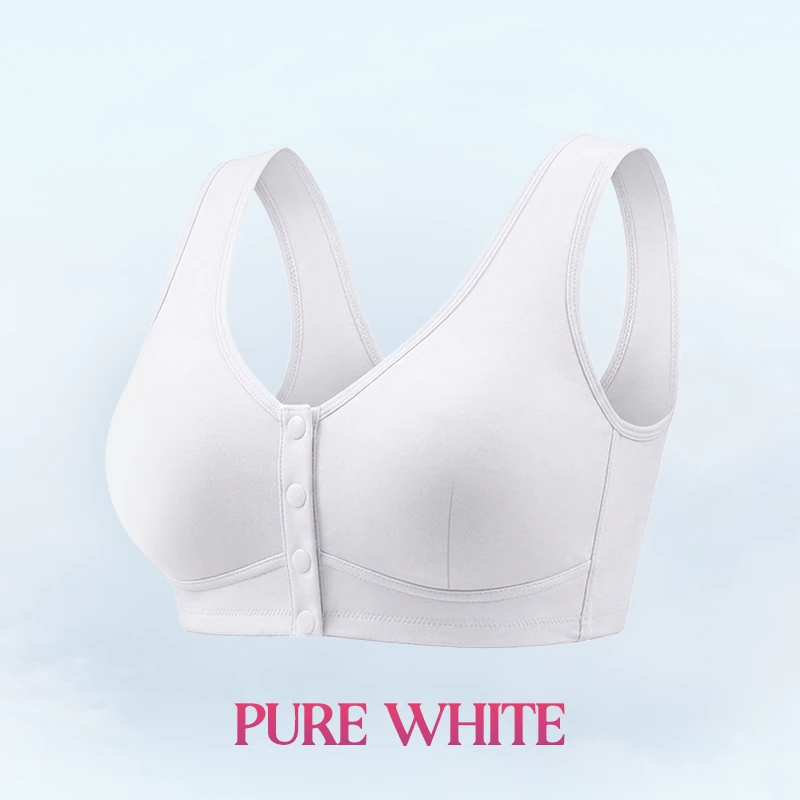 LiftEase – 💥 Front-Closure Breathable Cotton Lifting Bra for Seniors