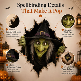 🎃HauntBreak – Halloween 3D Wall Decals