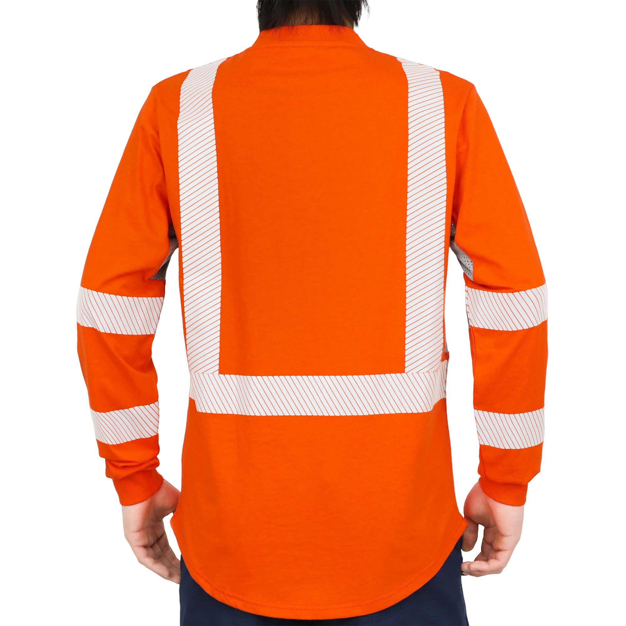 VentShield – 5.5 oz Lightweight Hi-Vis Summer Vented Mesh FR Long Sleeve T-Shirt