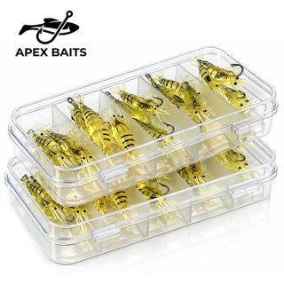 🦐 ShrimpSnap – 1.5-Inch (3.8 cm) Realistic Soft Fishing Lures