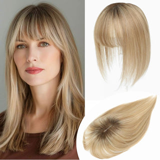 BangBlend – 🔥 Hair Topper with Bangs for Thinning Hair
