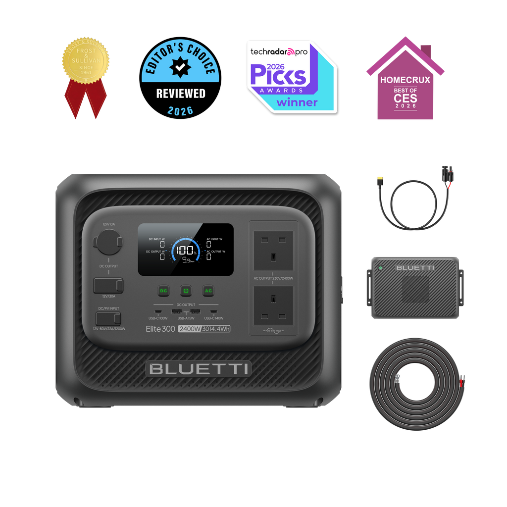 CampCore Elite 300 – 3,014.4 Wh Portable Power Station with 2,400 W Output