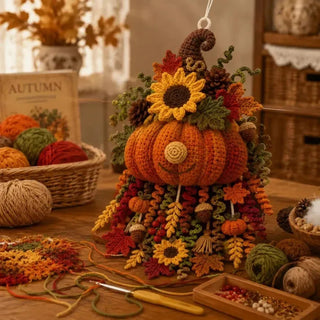 HearthHook – DIY 3D Crochet Seasonal Door Hanger Kit