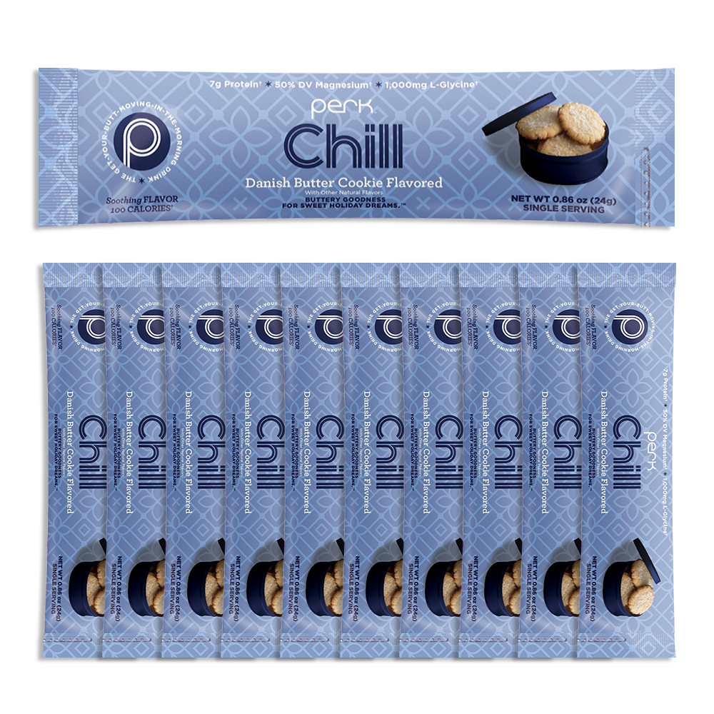CozyChill – Nighttime Relaxation Drink Mix with Magnesium, L-Glycine & Protein