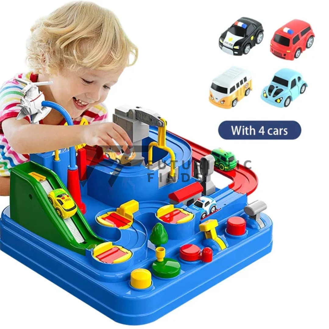 BrainTrack - Interactive Puzzle Car Challenge Set