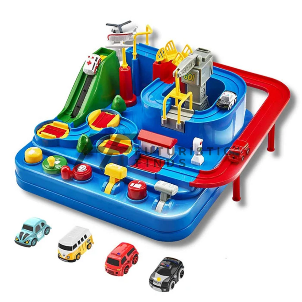 BrainTrack - Interactive Puzzle Car Challenge Set