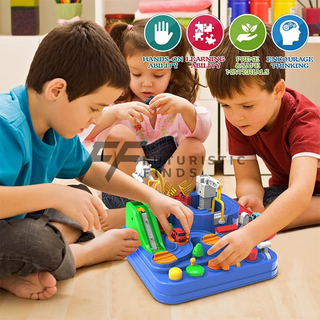 BrainTrack - Interactive Puzzle Car Challenge Set