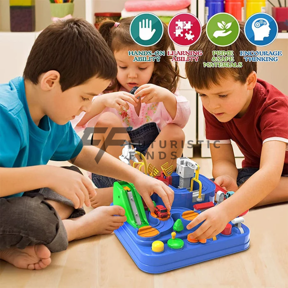 BrainTrack - Interactive Puzzle Car Challenge Set