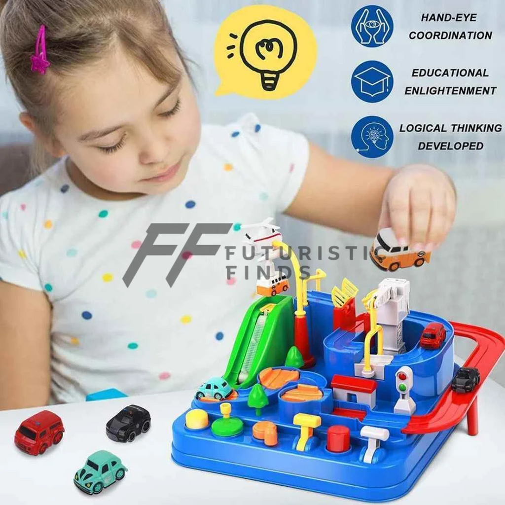 BrainTrack - Interactive Puzzle Car Challenge Set