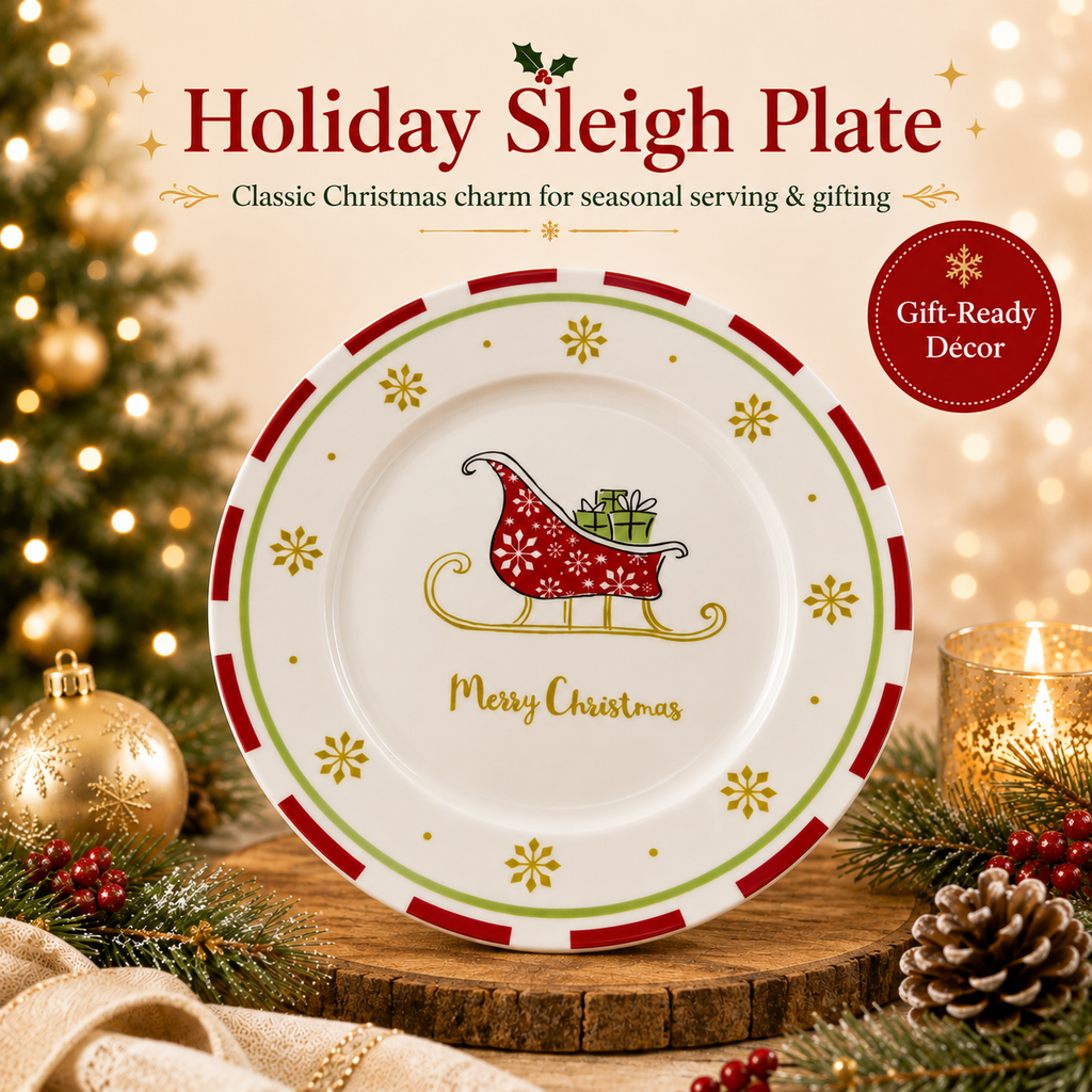 MerryTable – Festive Christmas Plate Collection