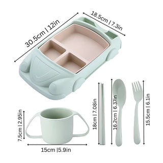 ZoomDish – Engaging Car Dinnerware Set