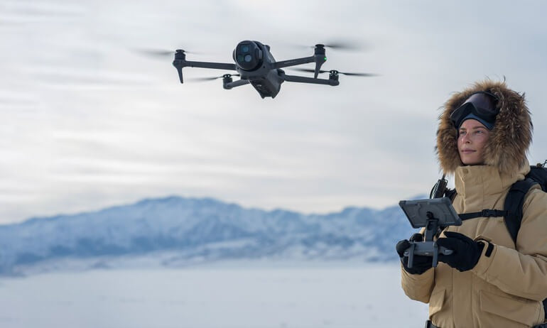 Next-Gen AirView Pro 4: Triple Camera Drone for Beginners & Pro-Level Shots