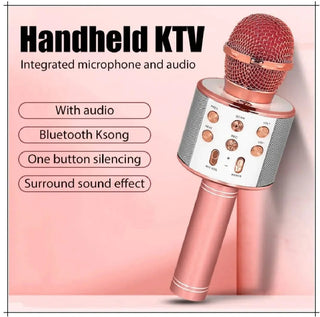 Mihraaj | Wireless Bluetooth Karaoke Microphone – 3-in-1 Mic, Speaker & Recorder Mihraaj