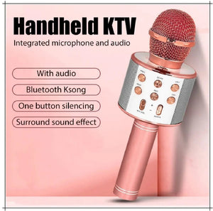 Mihraaj | Wireless Bluetooth Karaoke Microphone – 3-in-1 Mic, Speaker & Recorder Mihraaj