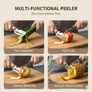 CleanCut Pro – Durable Stainless Steel Peeler Tool