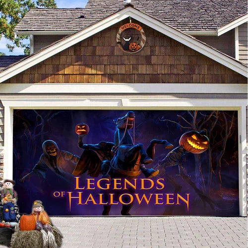 Halloween Garage Door Decoration marnetic
