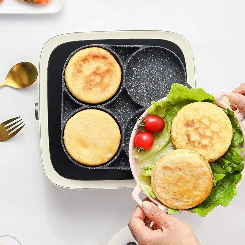 EggMaster – 4-Cavity Breakfast Pan