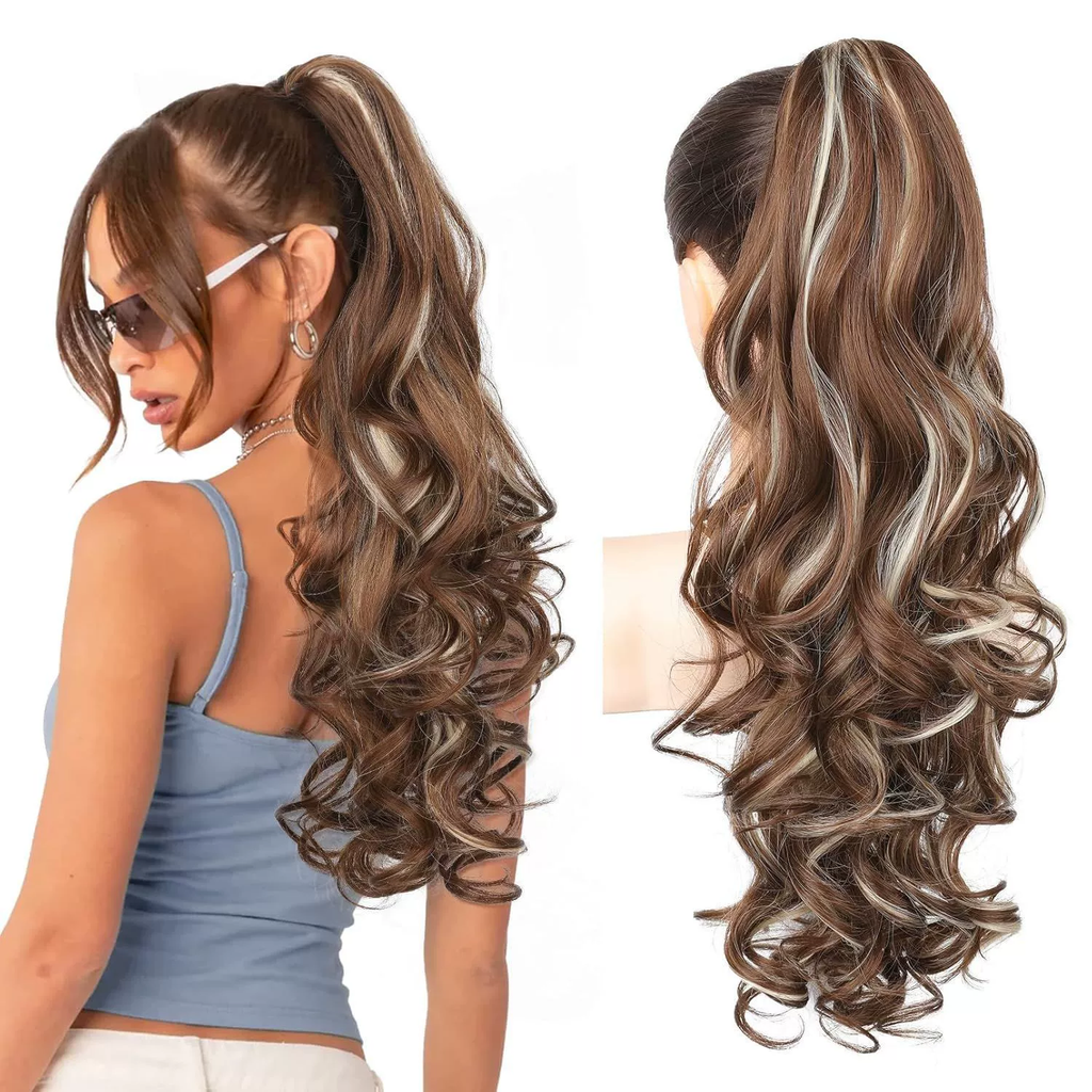 LunaLocks – Glamorous Wave Ponytail Extension