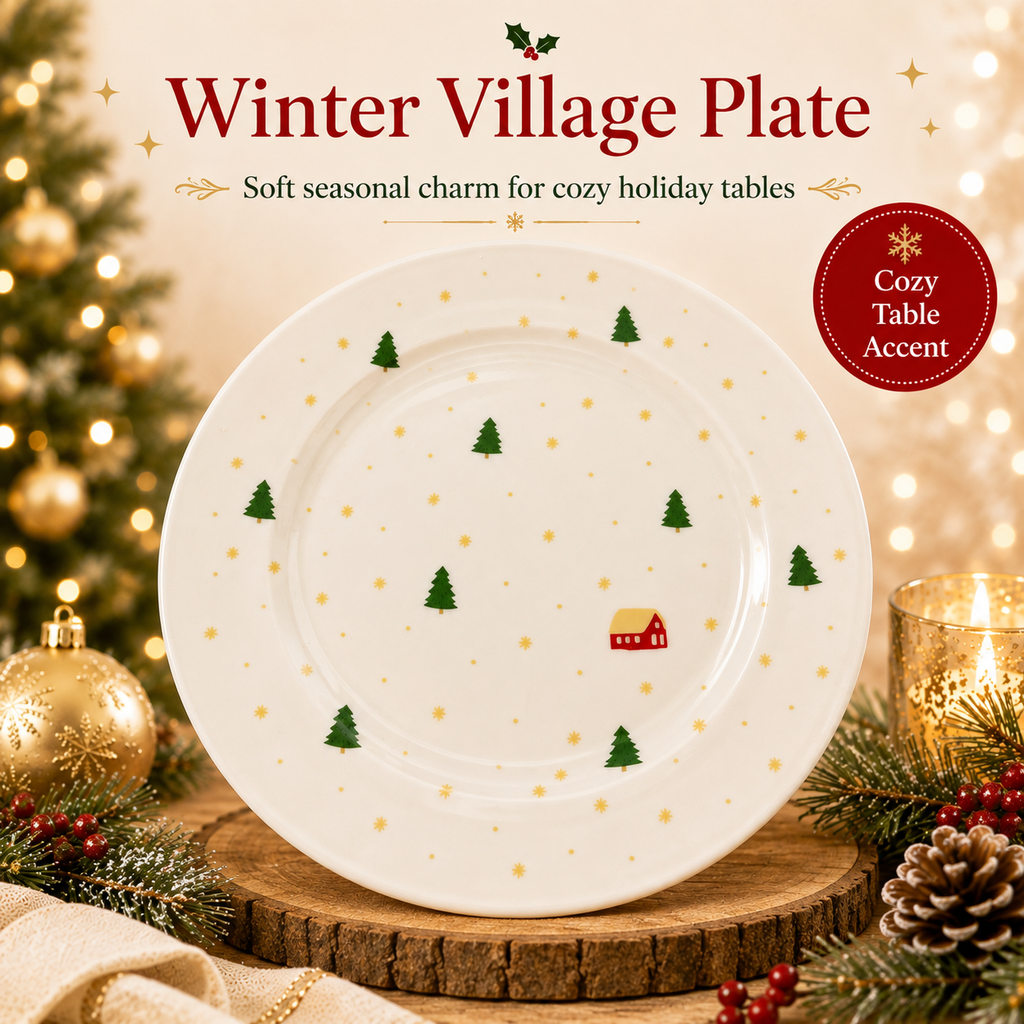 MerryTable – Festive Christmas Plate Collection