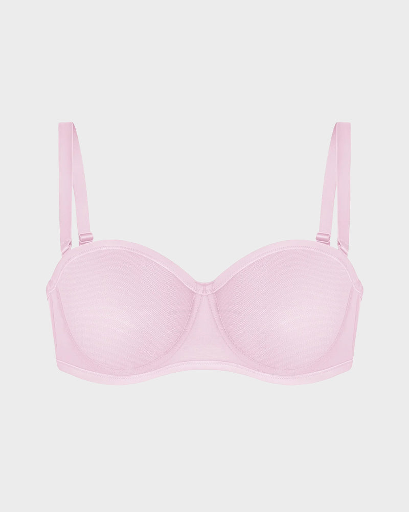 AirLift – Strapless Mesh Balconette Bra